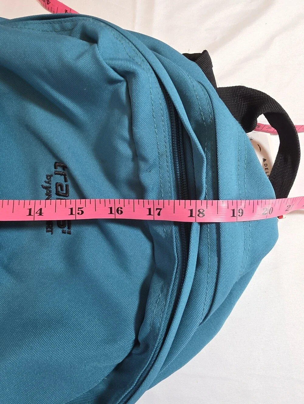 Jansport 2000s Teal Aquamarine Unisex School Daypack Backpack Like New EUC